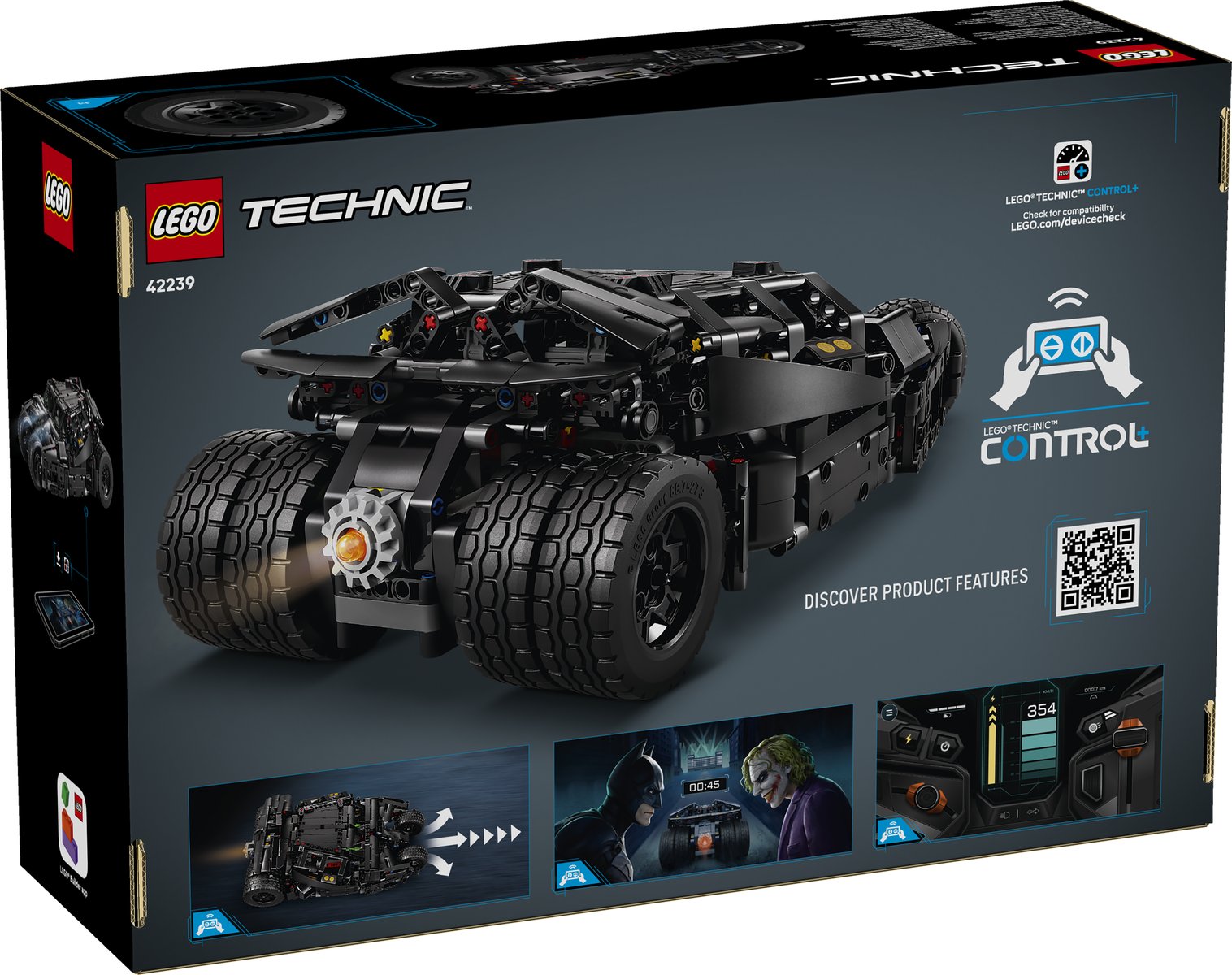 LEGO 42239 LEGO® Technic 42239 - Batmobile™ Tumbler – Verpackung hinten