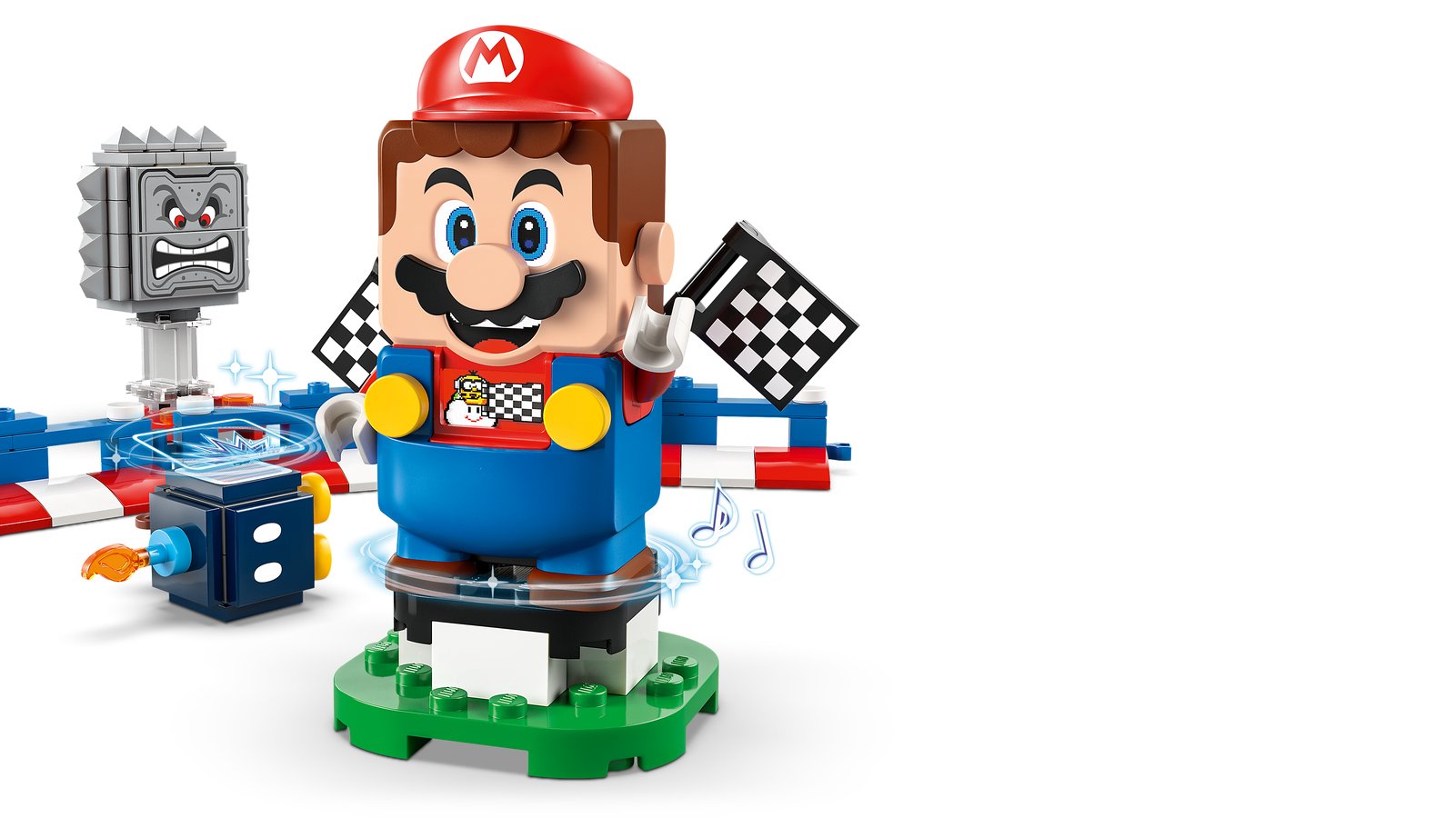 LEGO 72043 LEGO® Super Mario 72043 - Mario Kart™ – Interaktiver LEGO® Mario™ & Standard-Kart – Detailansicht 11