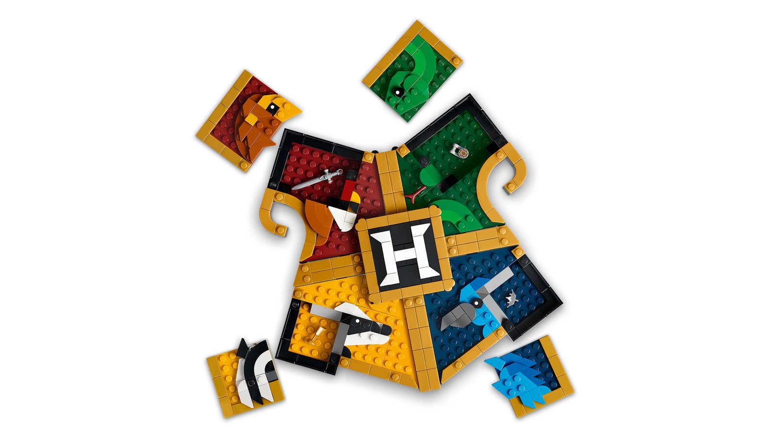 LEGO 76462 LEGO® Harry Potter™ 76462 - Hogwarts™ Hauswappen – Detailansicht 4