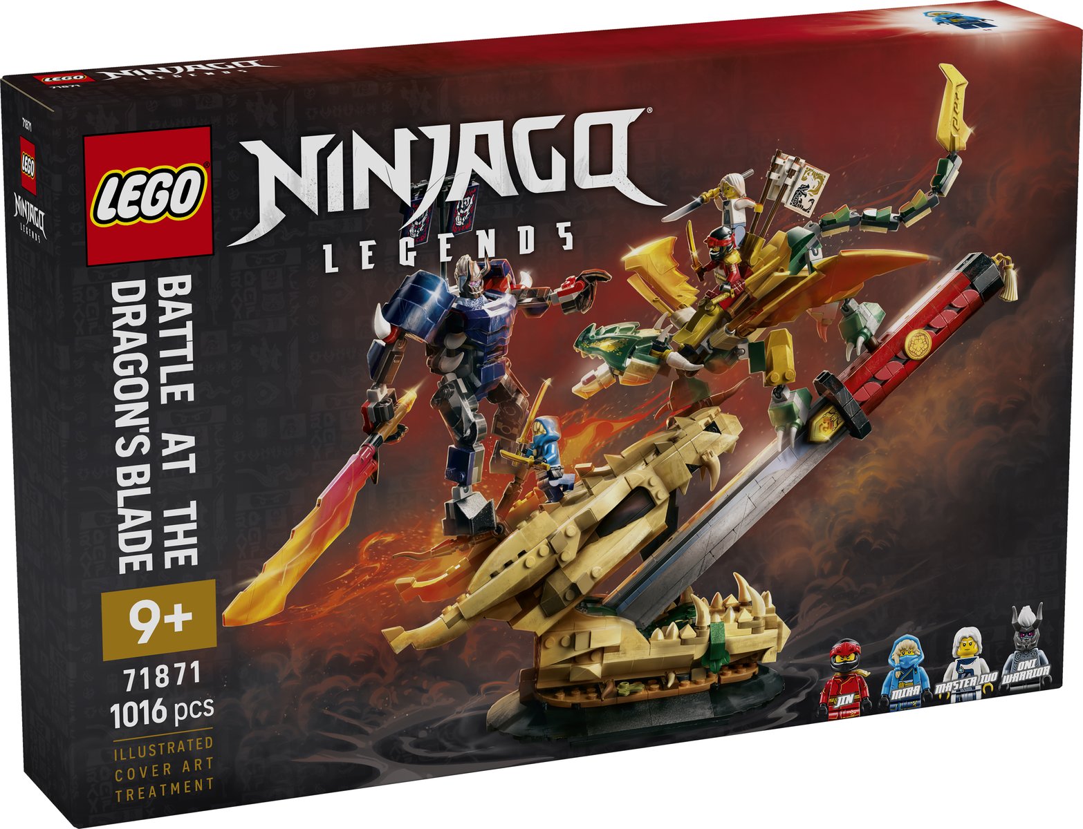 LEGO 71871 LEGO® NINJAGO® 71871 - Showdown auf der Drachenklinge – Verpackung vorne