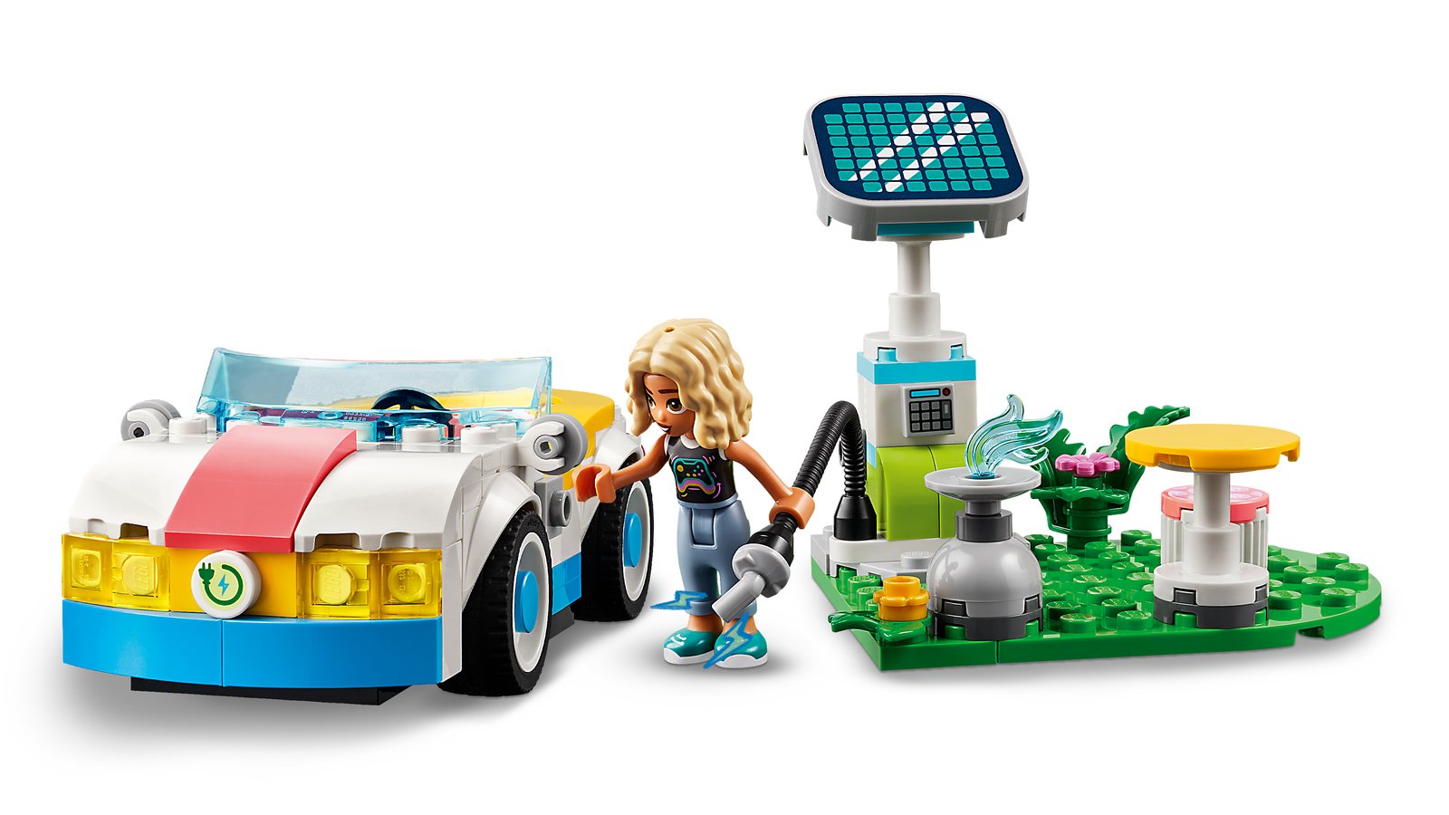 LEGO 42609 LEGO® Friends 42609 - E-Auto mit Ladestation – Detailansicht 5