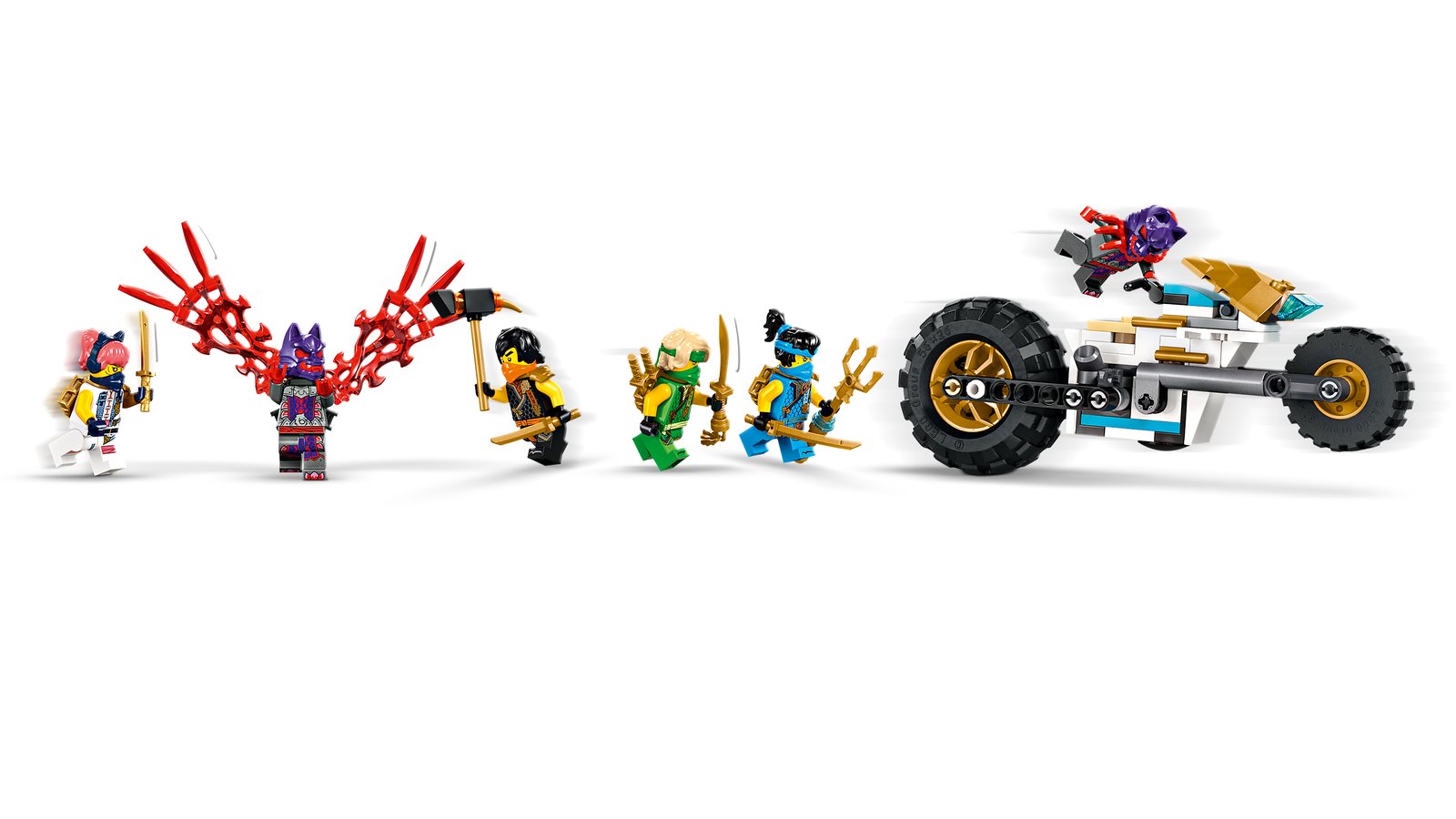 LEGO 71820 LEGO® Ninjago 71820 - Kombi-Raupe des Ninja-Teams – Detailansicht 2