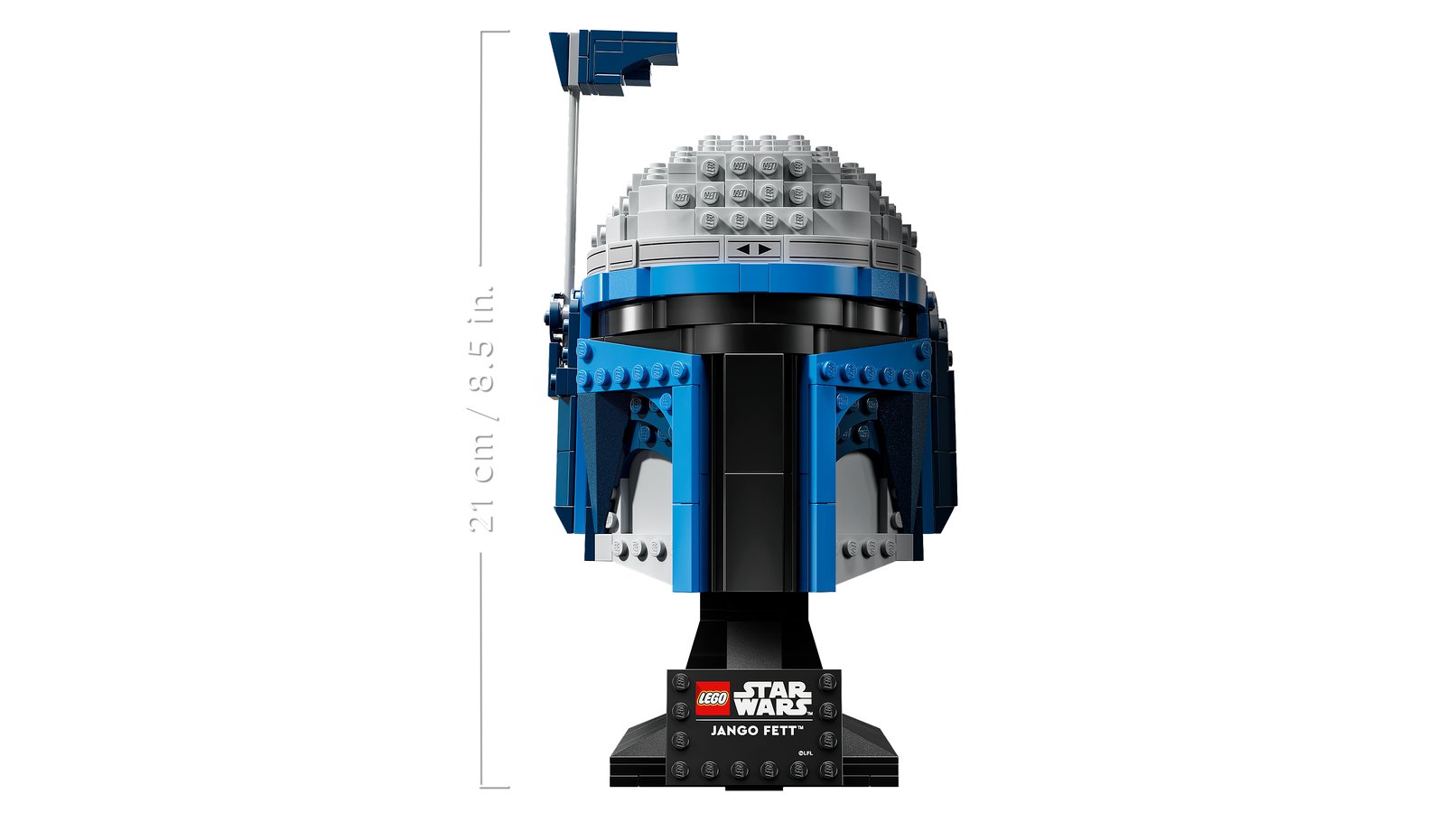 LEGO 75408 LEGO® Star Wars™ 75408 - Jango Fett™ Helm – Detailansicht 2