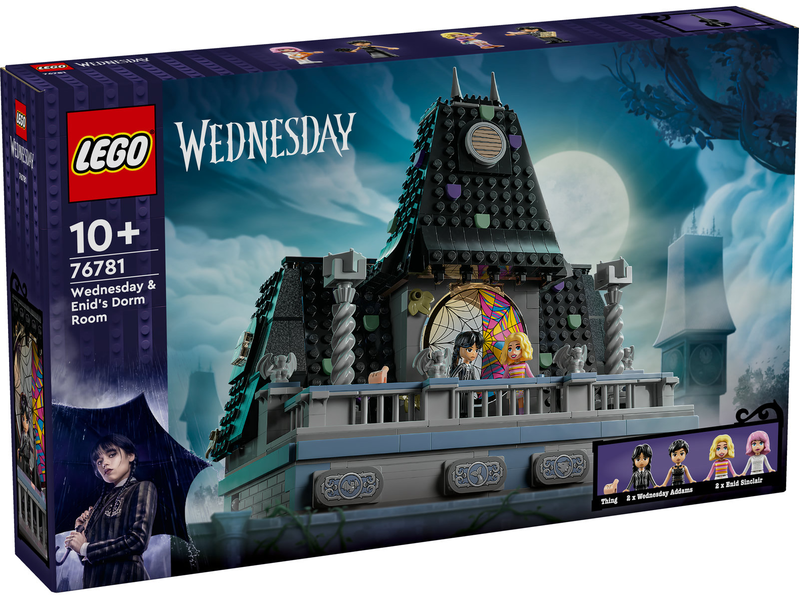 LEGO® Wednesday 76781 - Wednesdays und Enids Zimmer im Studentenwohnheim