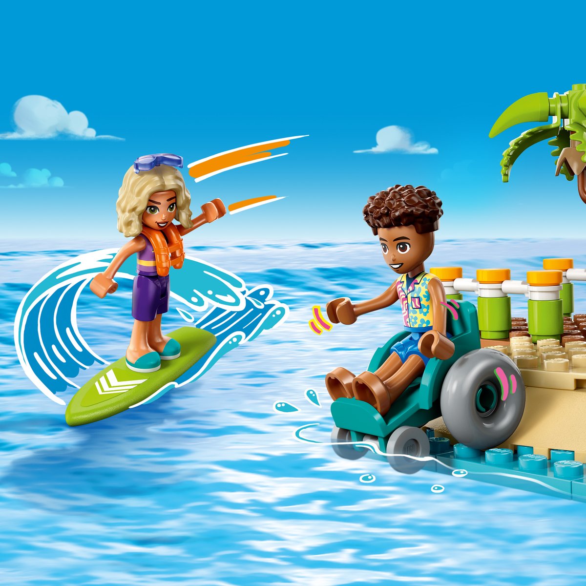 LEGO 42673 LEGO® Friends 42673 - Familienurlaub im Strandresort – Detailansicht 8