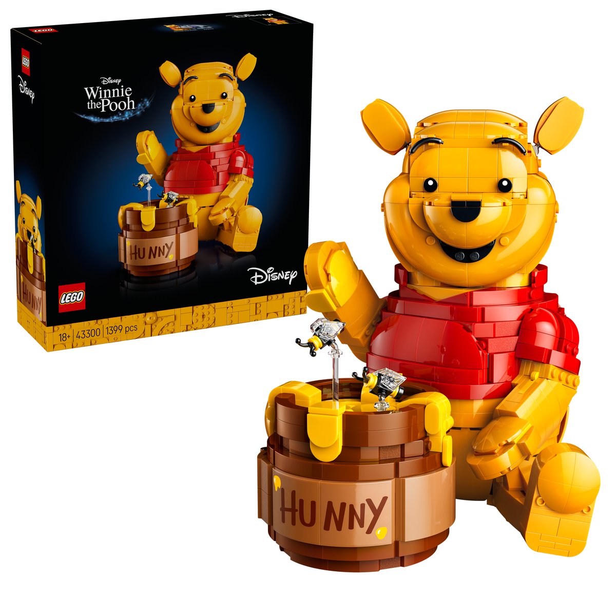 LEGO 43300 LEGO® Disney 43300 - Winnie Puuh – Box & Produkt
