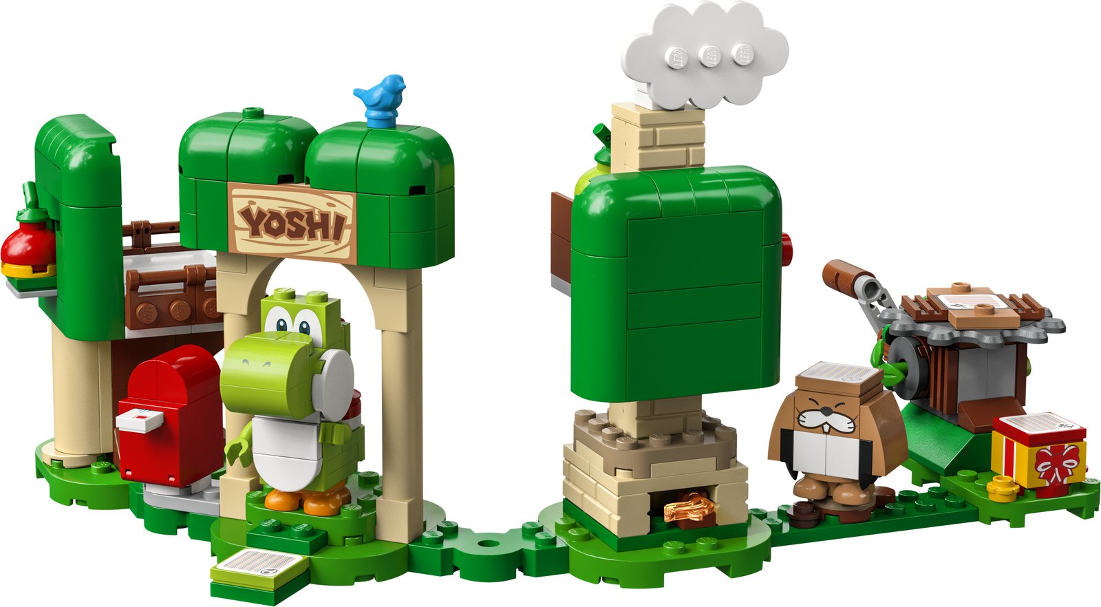 LEGO 71406 LEGO Super Mario 71406 Yoshis Geschenkhaus – Erweiterungsset, Yoshi Figur – Produktfoto
