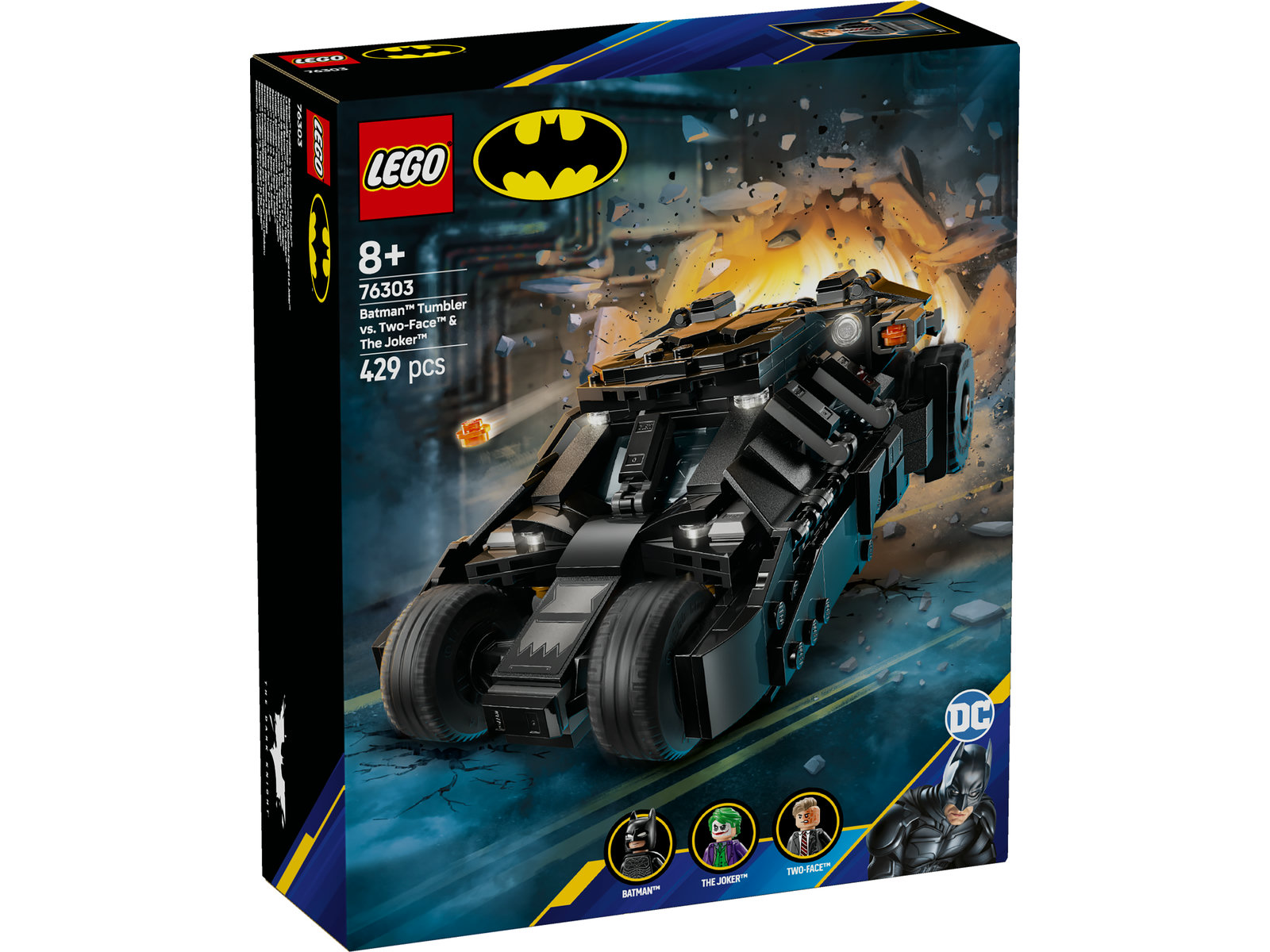 LEGO® Super Heroes 76303 - Batman™ Tumbler vs. Two-Face™ & The Joker™