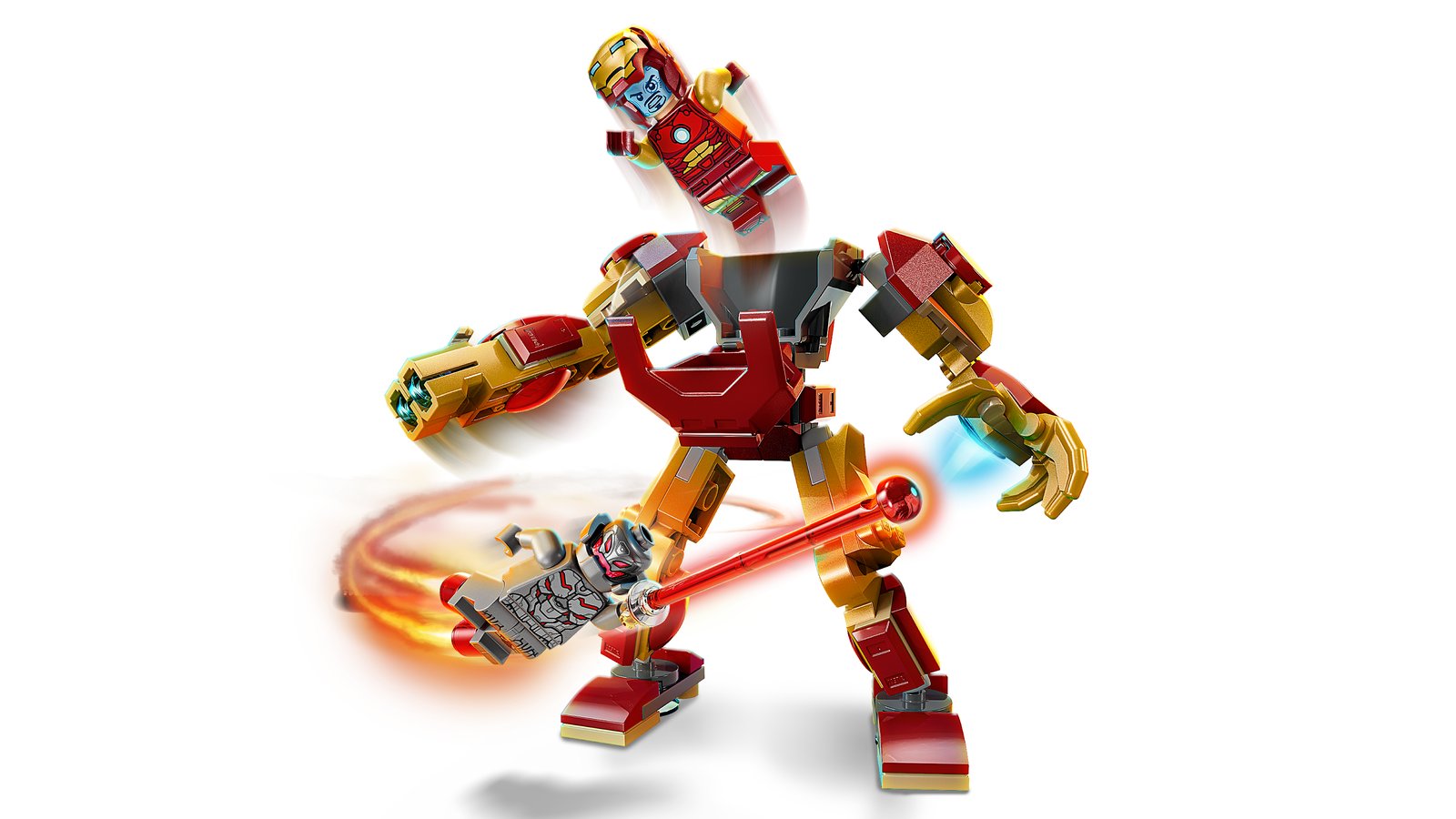 LEGO 76307 LEGO® Super Heroes 76307 - Iron Man Mech vs. Ultron – Detailansicht 1