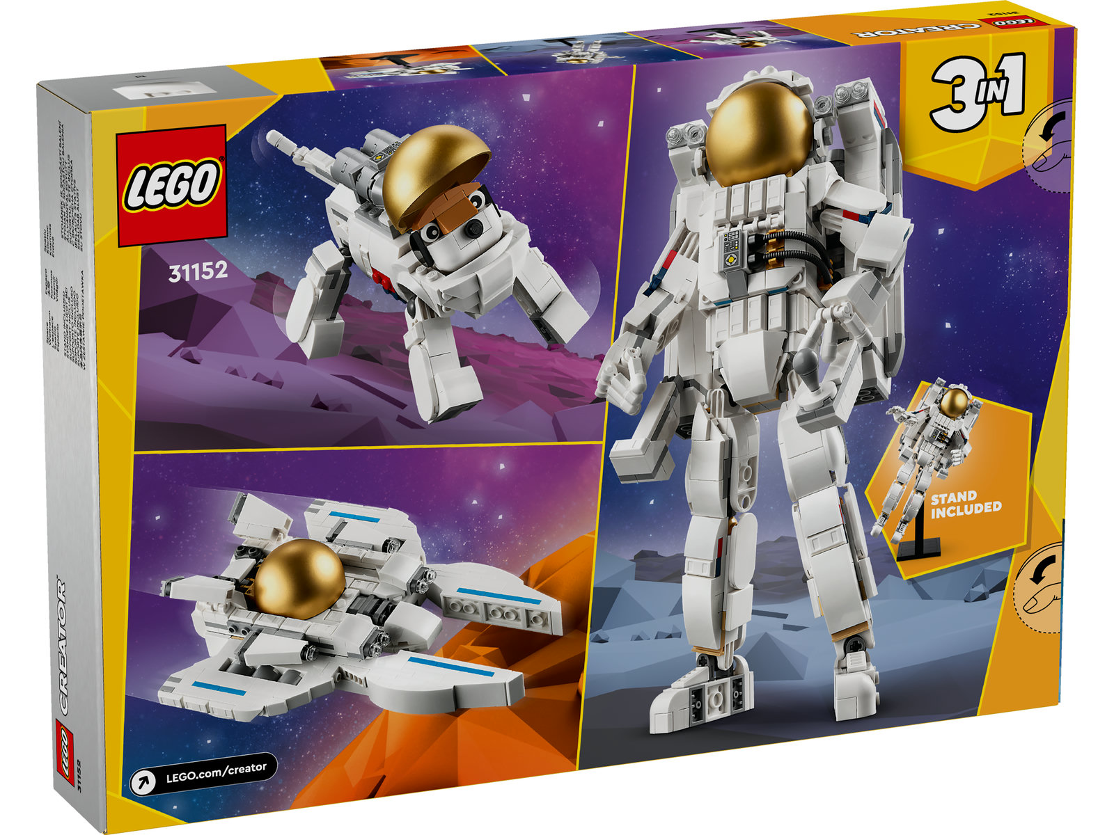 LEGO® Creator 31152 - Astronaut im Weltraum