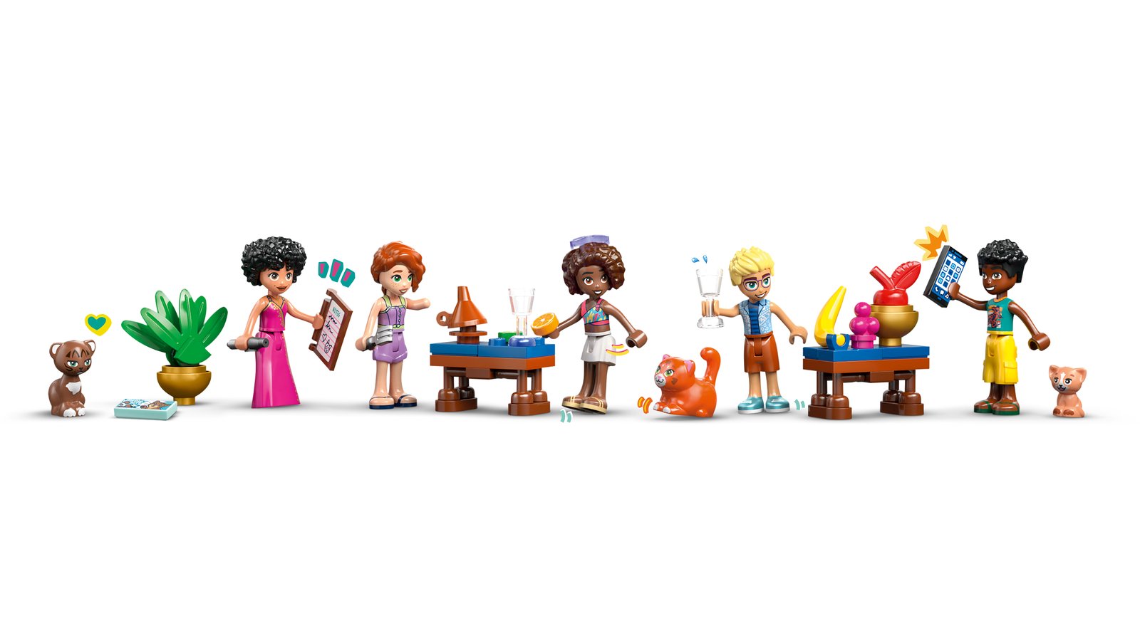 LEGO 42691 LEGO® Friends 42691 - Gartenrestaurant – Detailansicht 1
