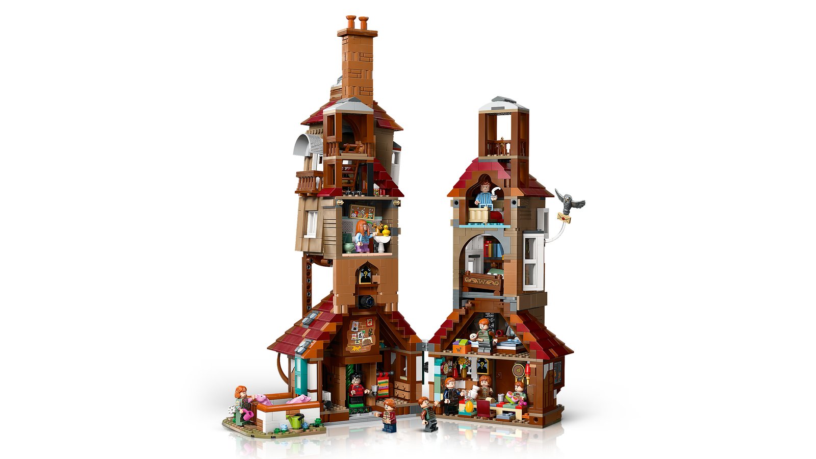 LEGO 76437 LEGO® Harry Potter™ 76437 - Der Fuchsbau – Sammleredition – Detailansicht 1
