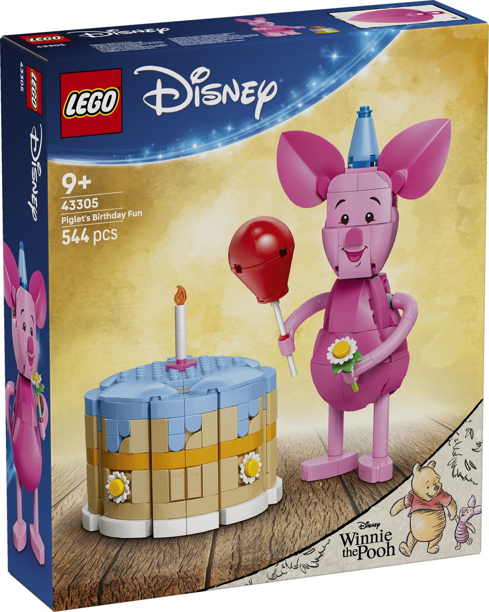 LEGO 43305 LEGO® ǀ Disney 43305 - Ferkels Geburtstagsspaß – Verpackung vorne