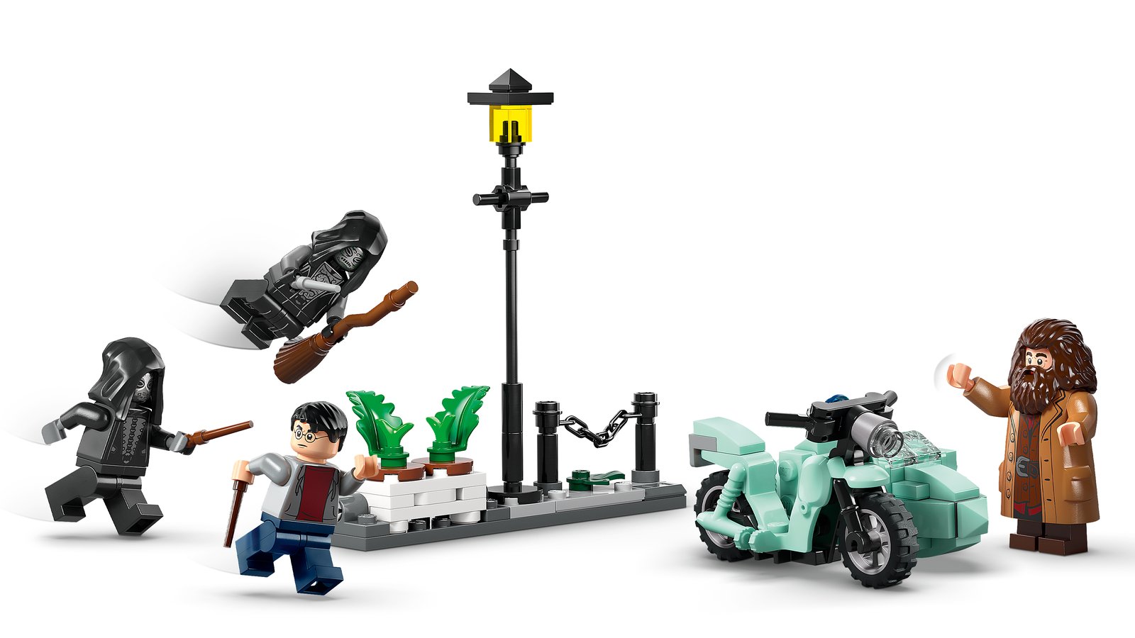LEGO 76459 LEGO® Harry Potter™ 76459: Hagrids und Harrys Flucht aus dem Ligusterweg – Detailansicht 3