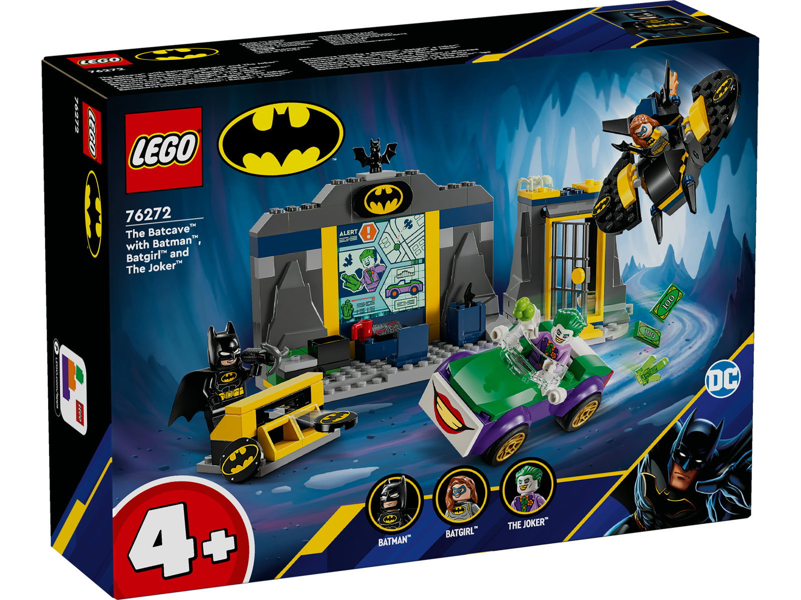 LEGO® Super Heroes DC 76272 - Bathöhle mit Batman™, Batgirl™ und Joker™