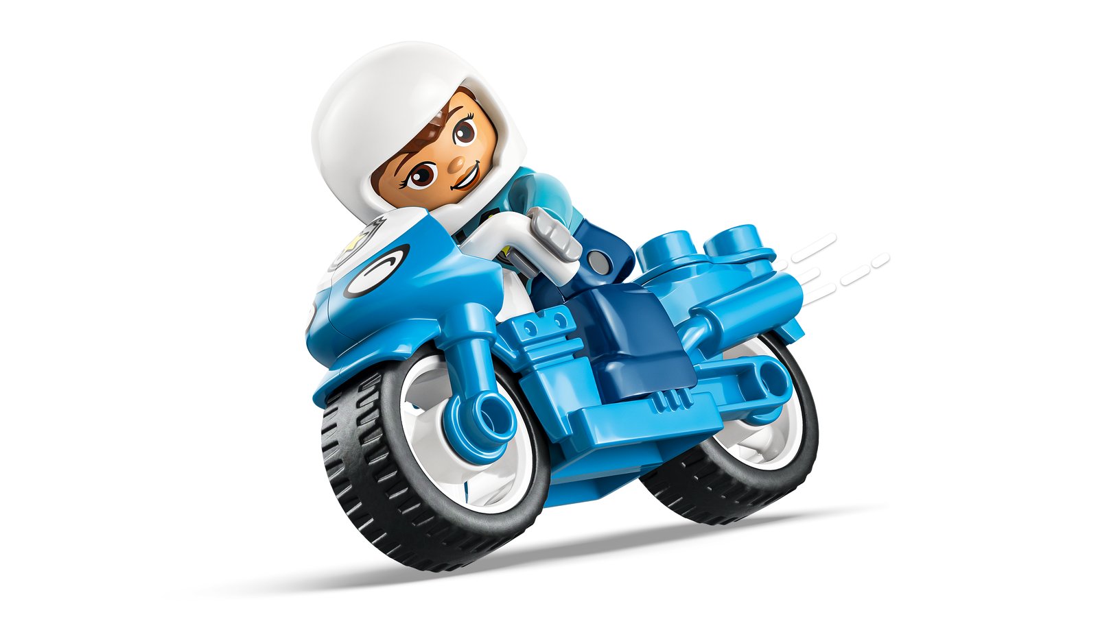 LEGO 10471 LEGO® DUPLO Town 10471 - Blaues Polizeimotorrad – Detailansicht 1