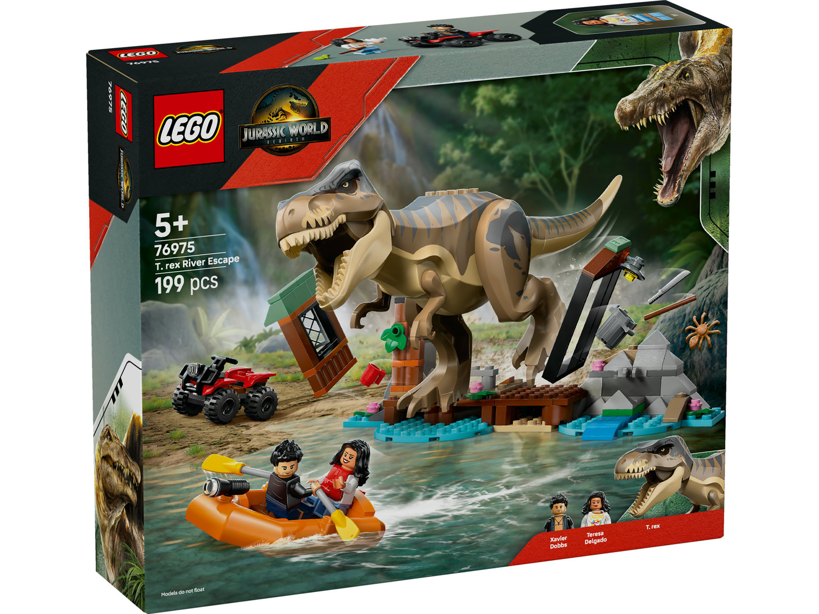 LEGO® Jurassic World 76975 - Flucht vor dem T.Rex