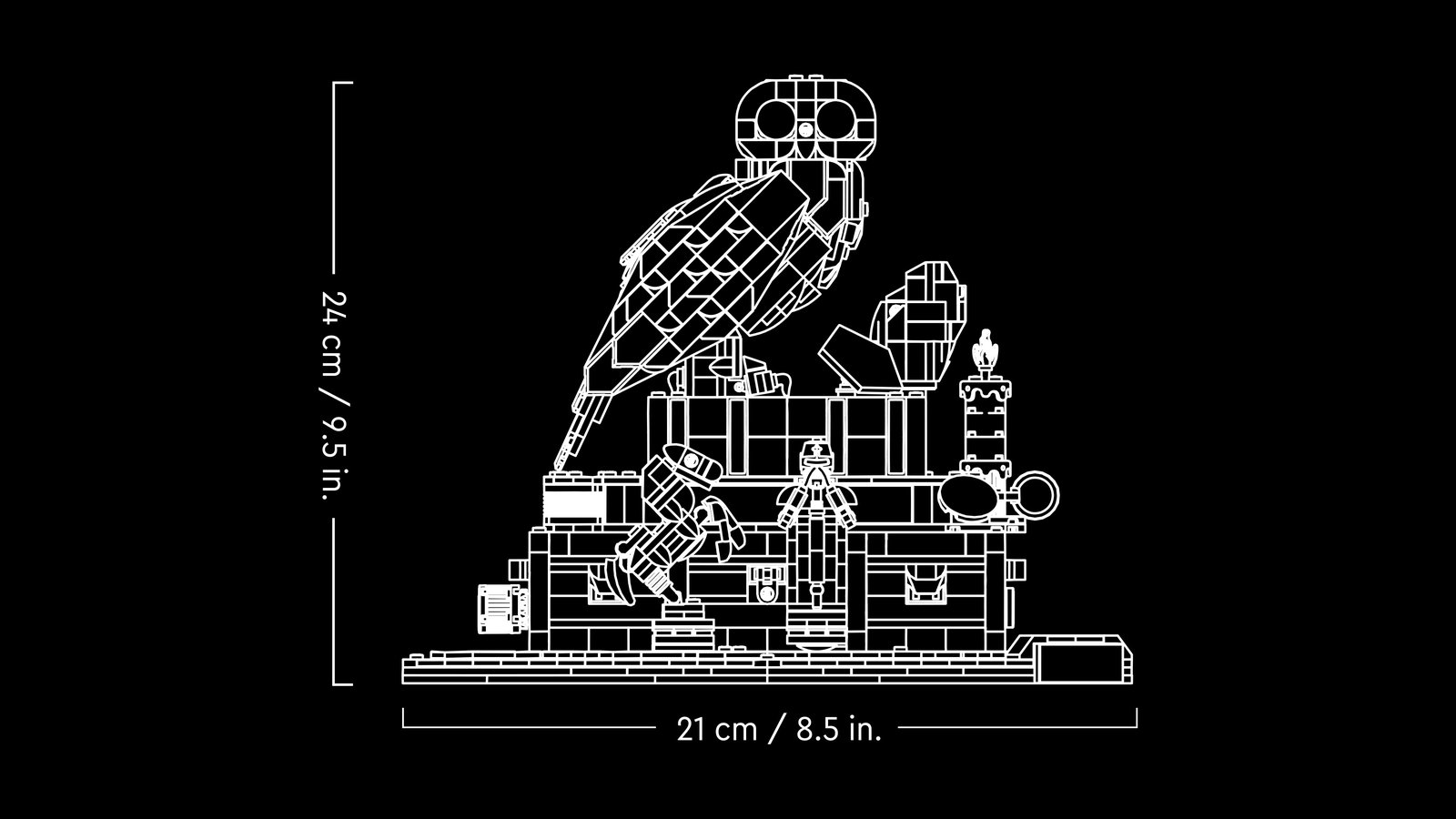 LEGO 76466 LEGO® Harry Potter™ 76466: Stein der Weisen – Sammleredition – Detailansicht 5
