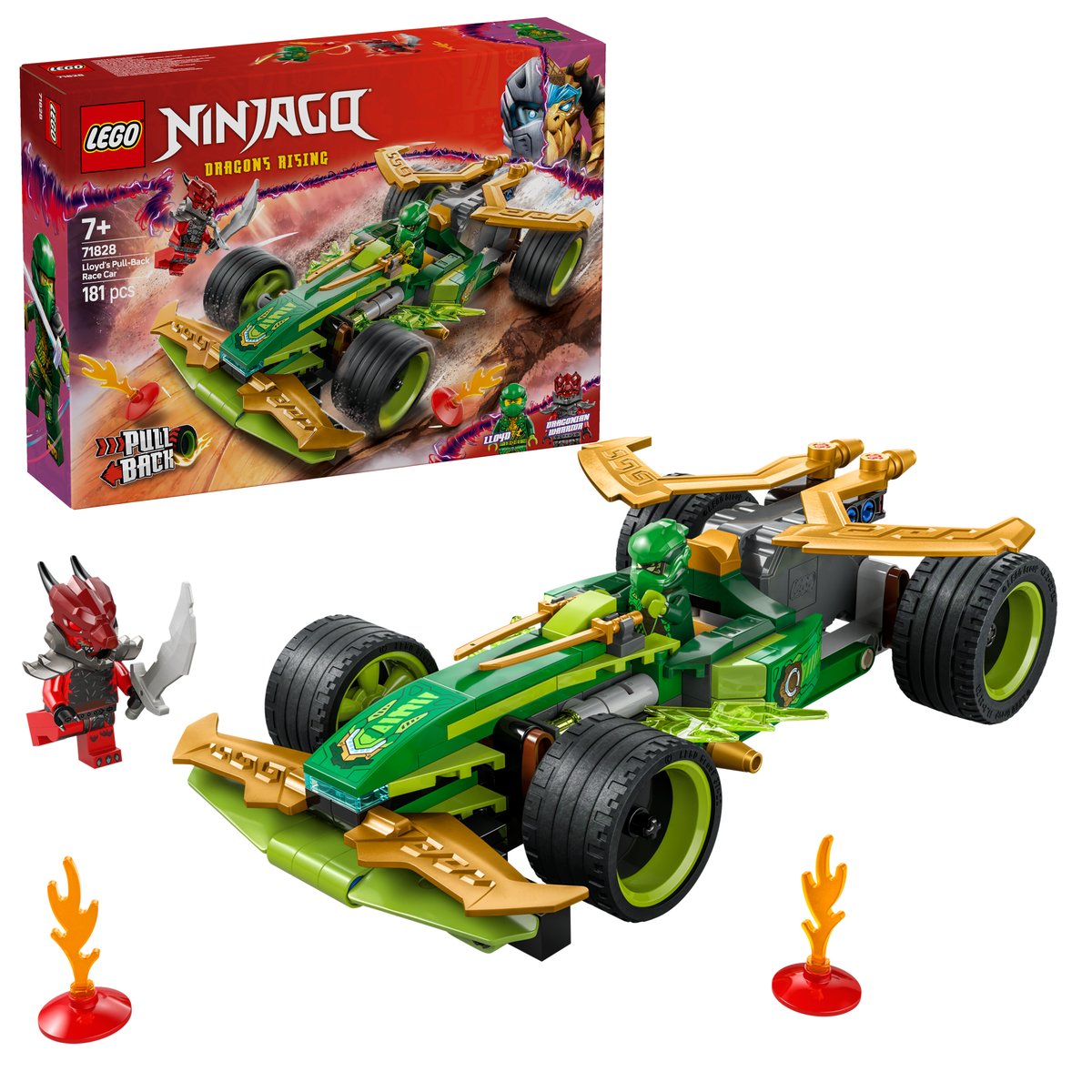 LEGO 71828 LEGO® Ninjago 71828 - Lloyds Actionflitzer – Box & Produkt