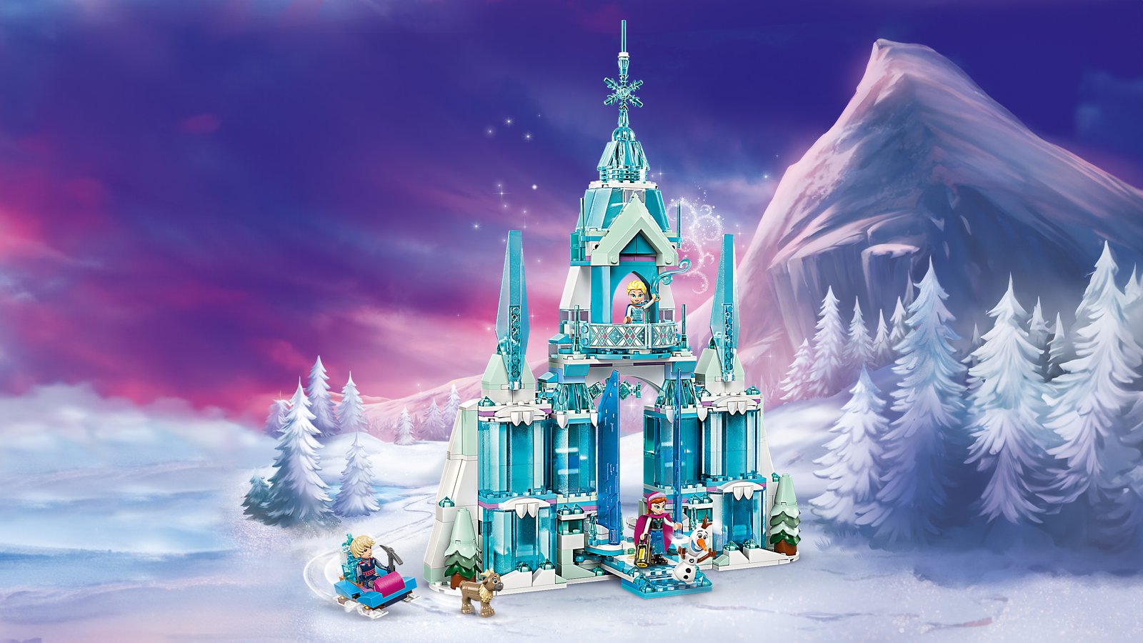 LEGO 43244 LEGO® Disney Princess 43244 - Elsas Winterpalast – Primaeres Produktbild