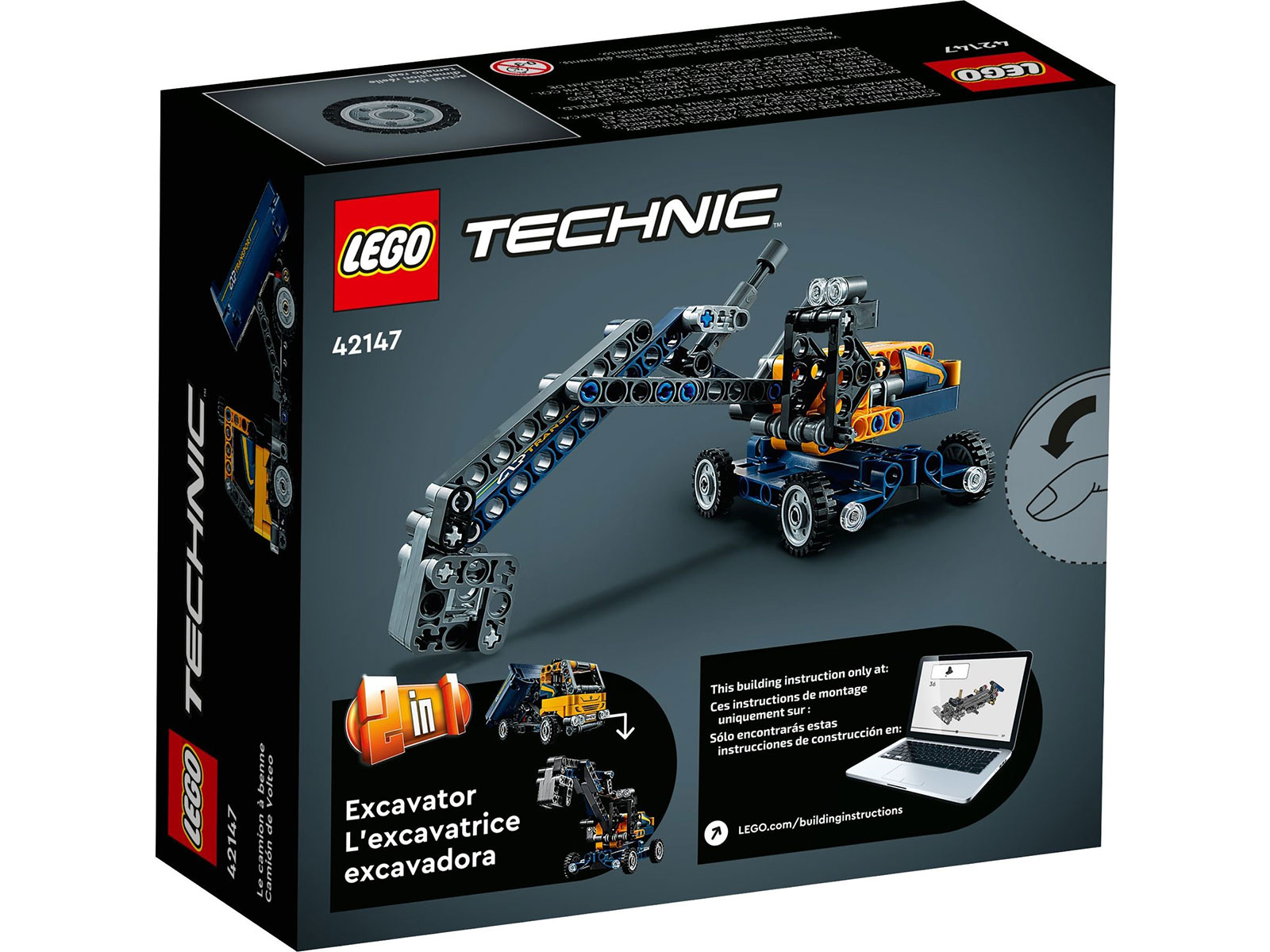 LEGO® Technic 42147 - Kipplaster