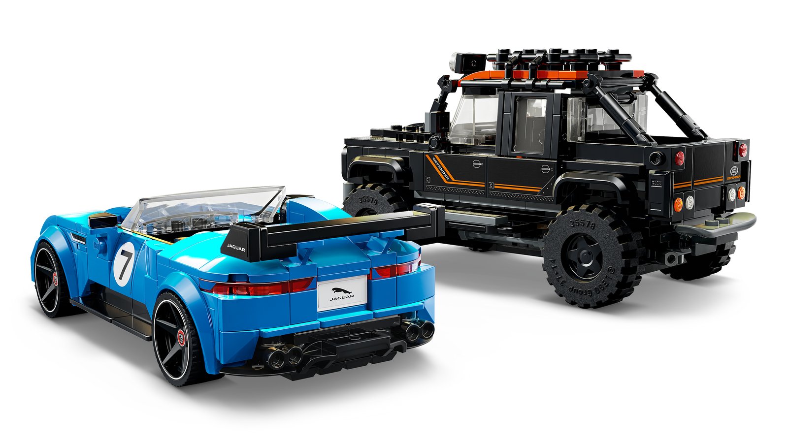 LEGO 77264 LEGO® Speed Champions 77264 - Jaguar Project 7 & Land Rover Defender – Detailansicht 3