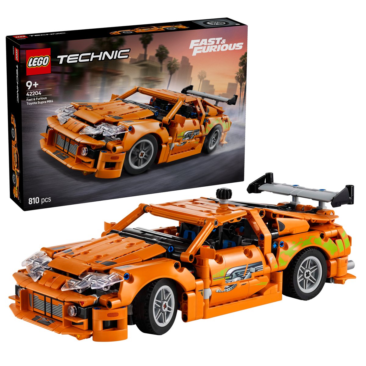 LEGO 42204 LEGO® Technic 42204 - Fast and Furious Toyota Supra MK4 – Box & Produkt