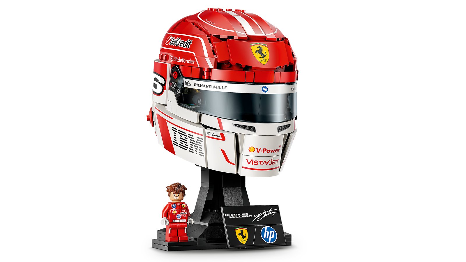 LEGO 43014 LEGO® Editions 43014 - Scuderia Ferrari HP Charles Leclerc Helm – Primäres Produktbild