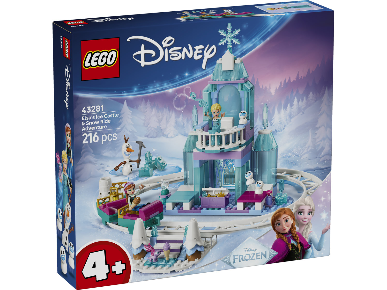 LEGO® Disney Princess 43281 - Elsas Schlittenfahrt um den Eispalast