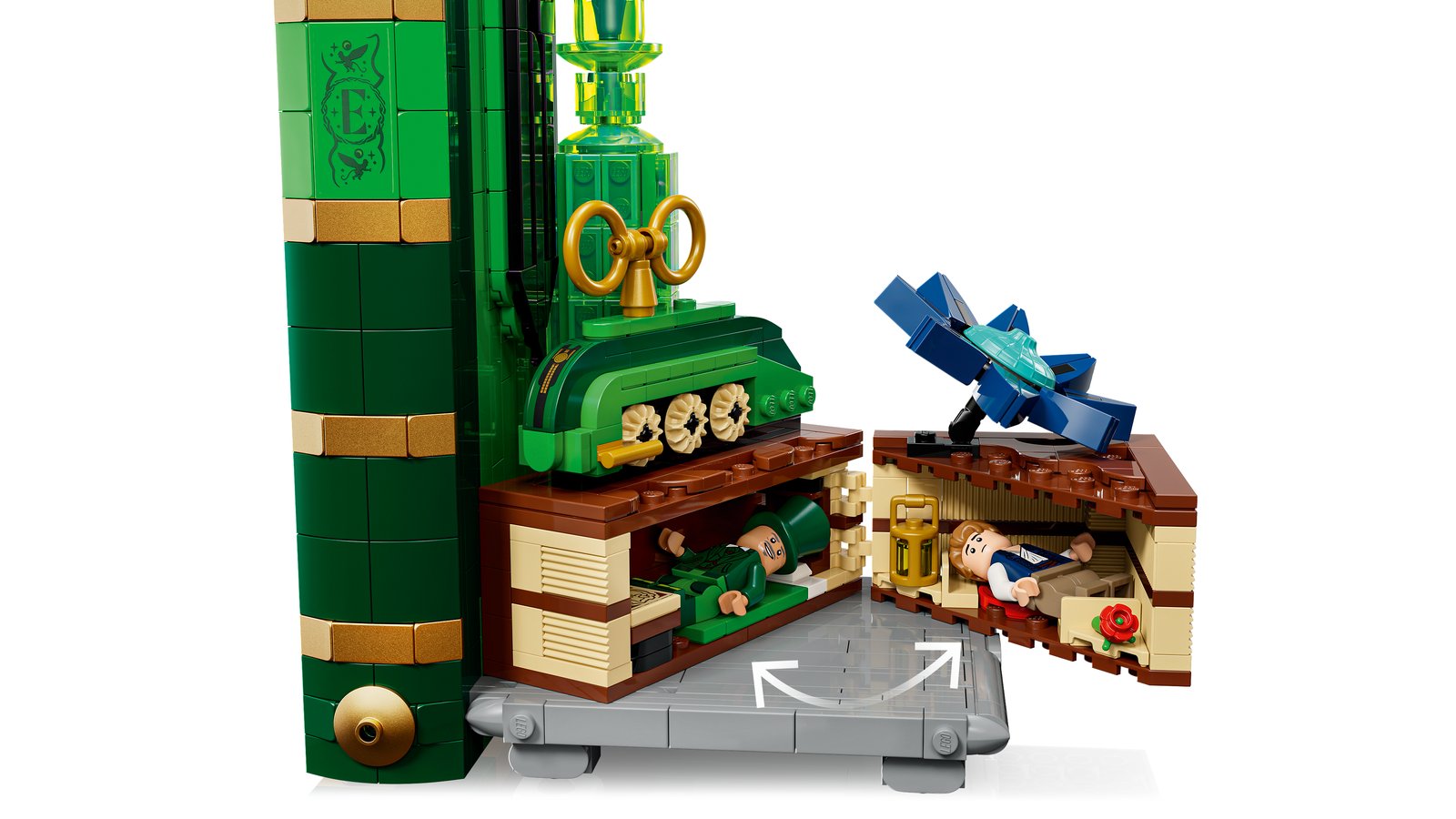 LEGO 75691 LEGO® Wicked 75691 - Glinda und Elphaba Bücherstützen – Detailansicht 5