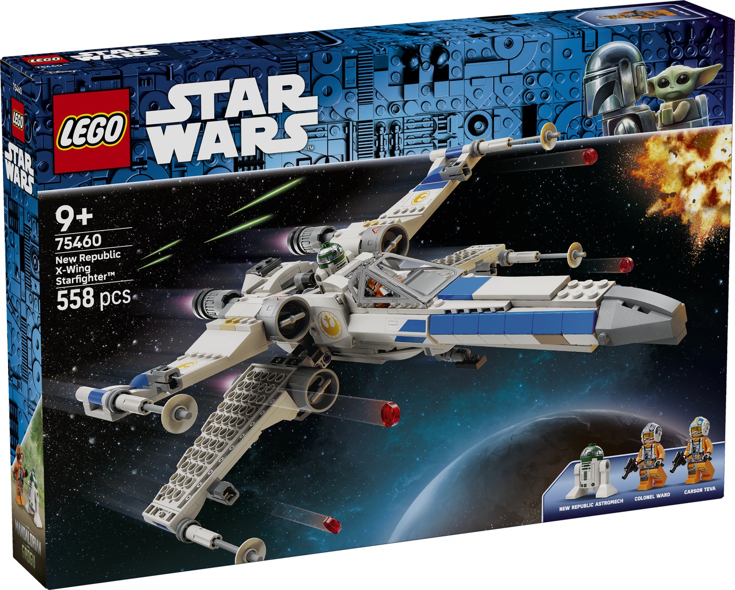 LEGO 75460 LEGO® Star Wars™ 75460 - Neuer Republikanischer X-Wing Starfighter™ – Verpackung vorne