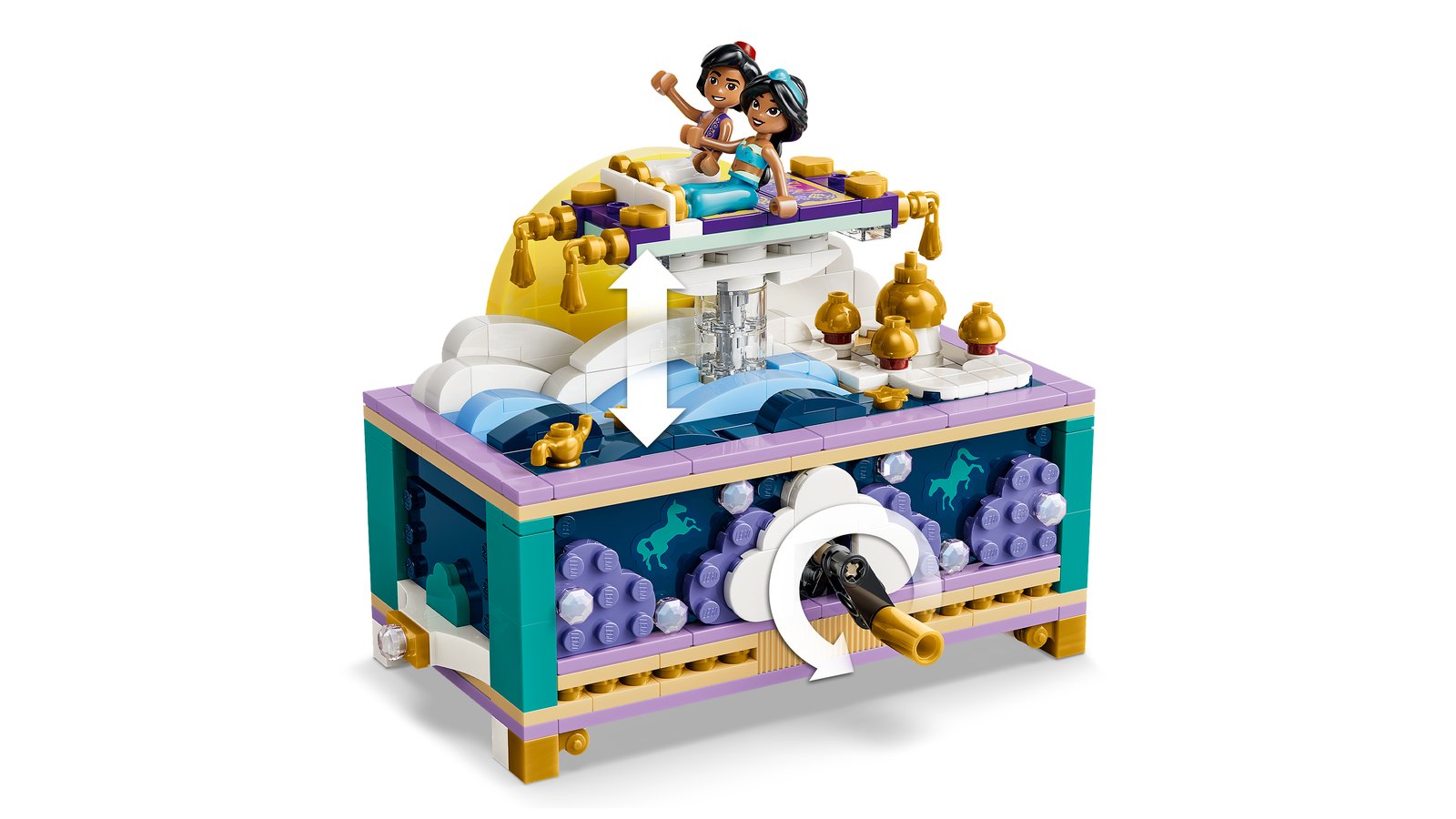 LEGO 43295 LEGO® ǀ Disney Princess 43295 - Jasmins Schmuckkästchen – Detailansicht 5