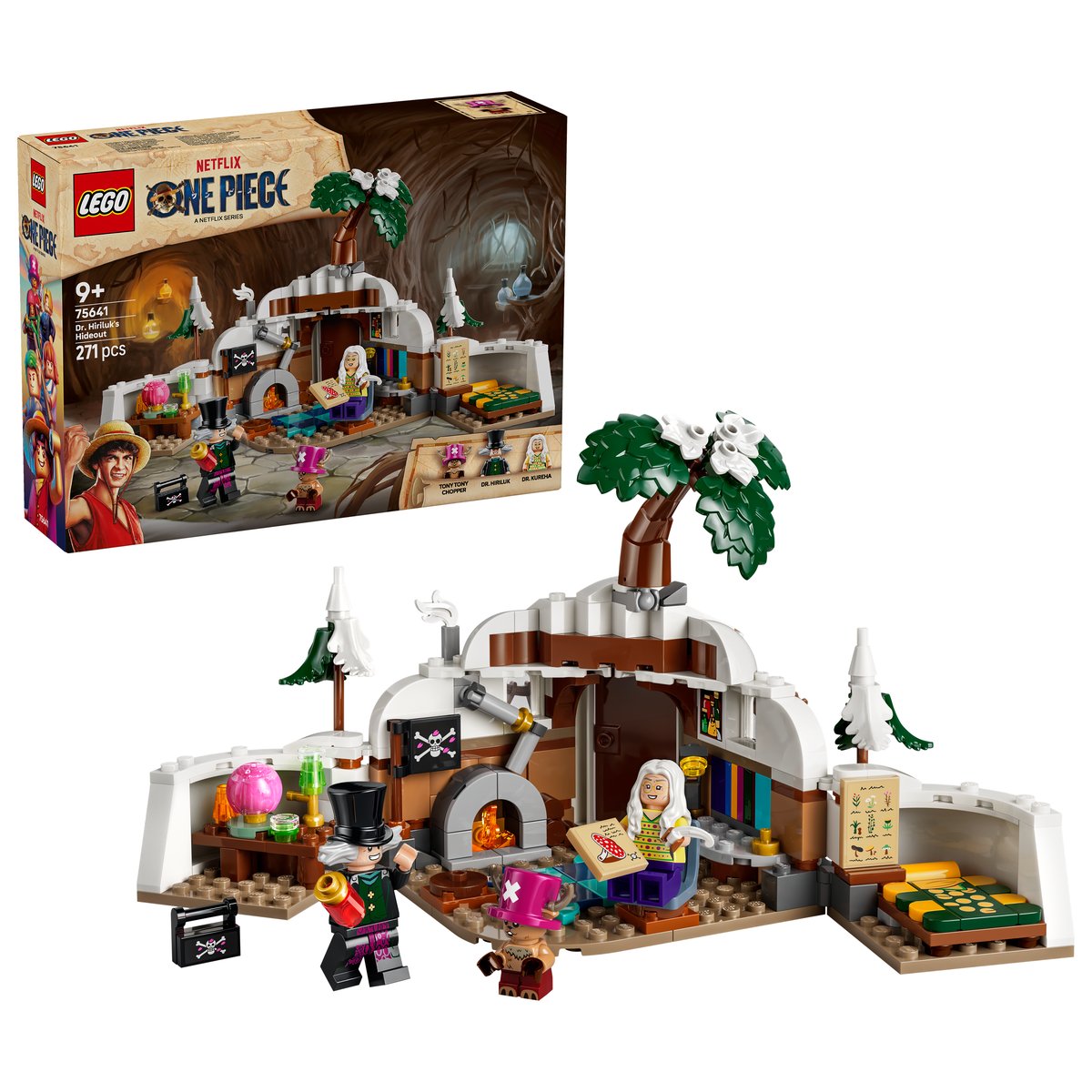 LEGO 75641 LEGO® ONE PIECE 75641 - Doc Baders Versteck – Box & Produkt