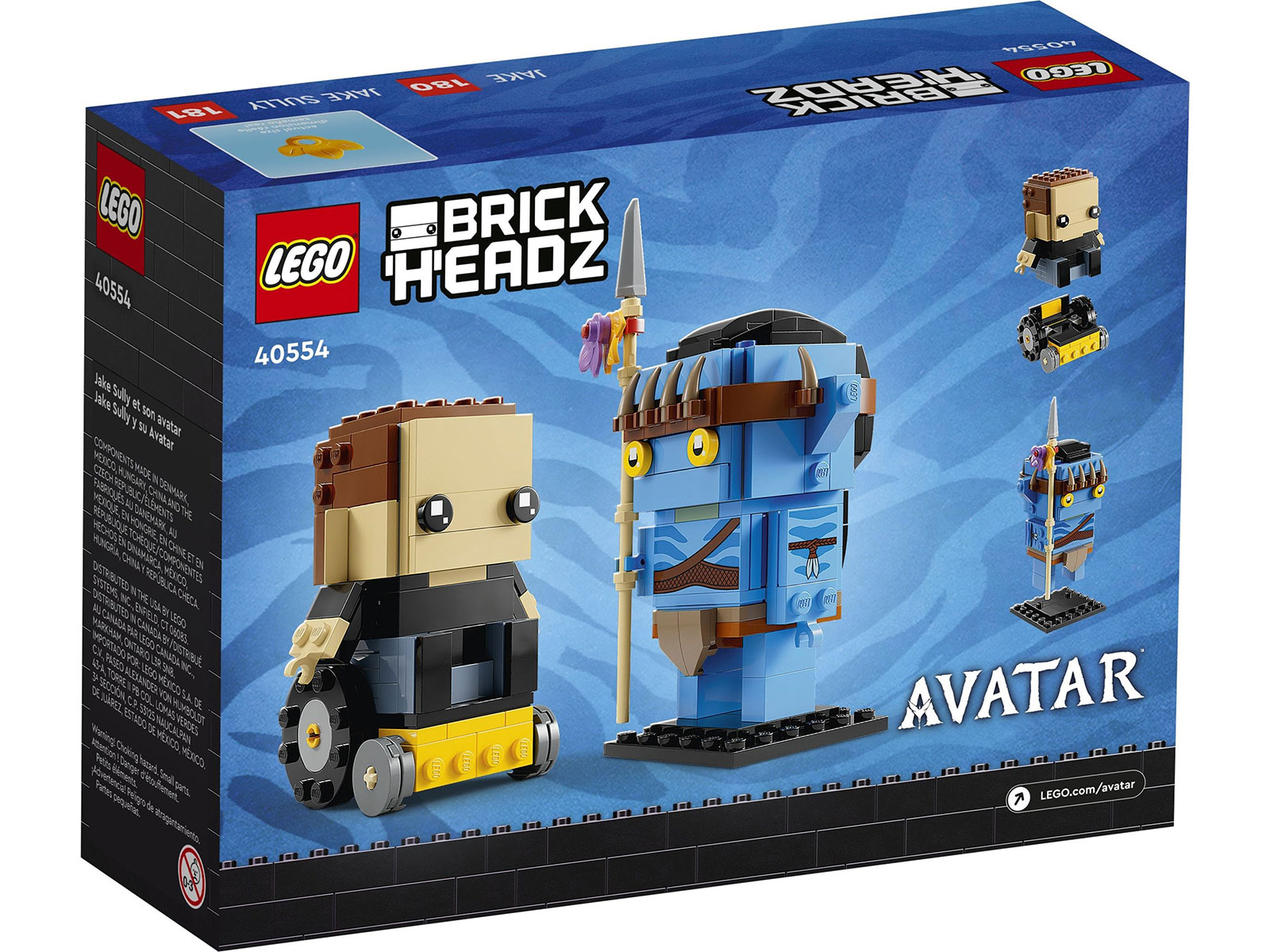 LEGO® BrickHeadz 40554 - Jake Sully und sein Avatar