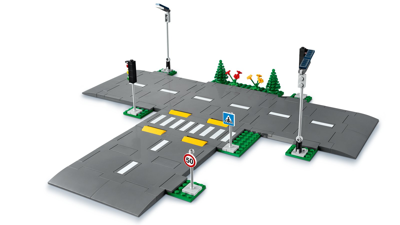 LEGO 60304 LEGO® City 60304 - Straßenkreuzung mit Ampeln – Detailansicht 2