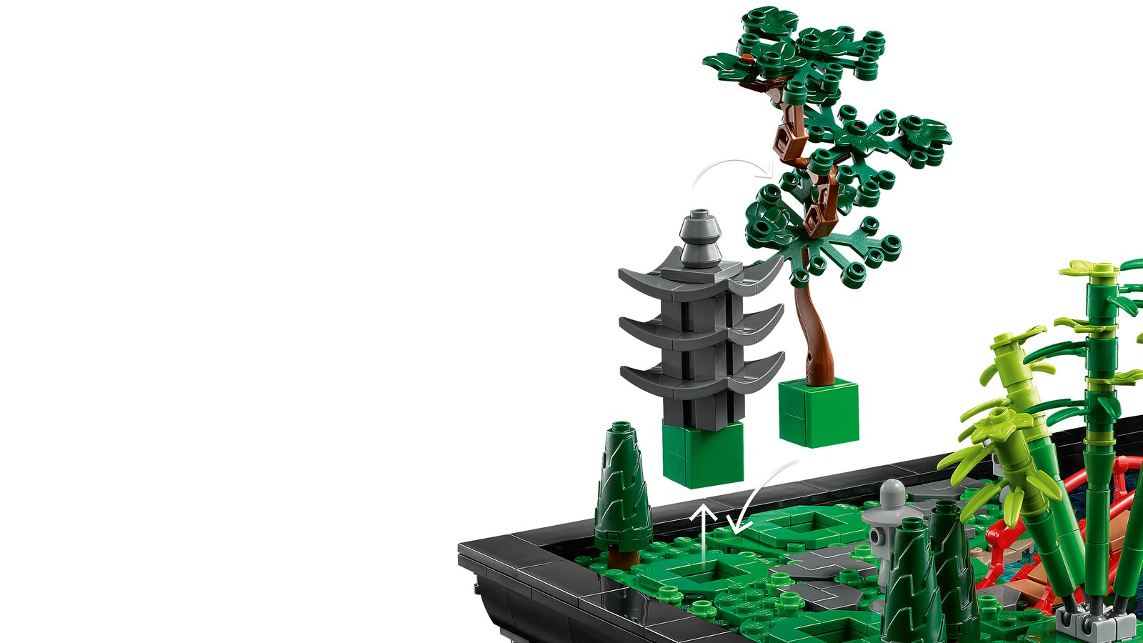 LEGO 10315 LEGO® Icons 10315 - Garten der Stille – Detailansicht 3