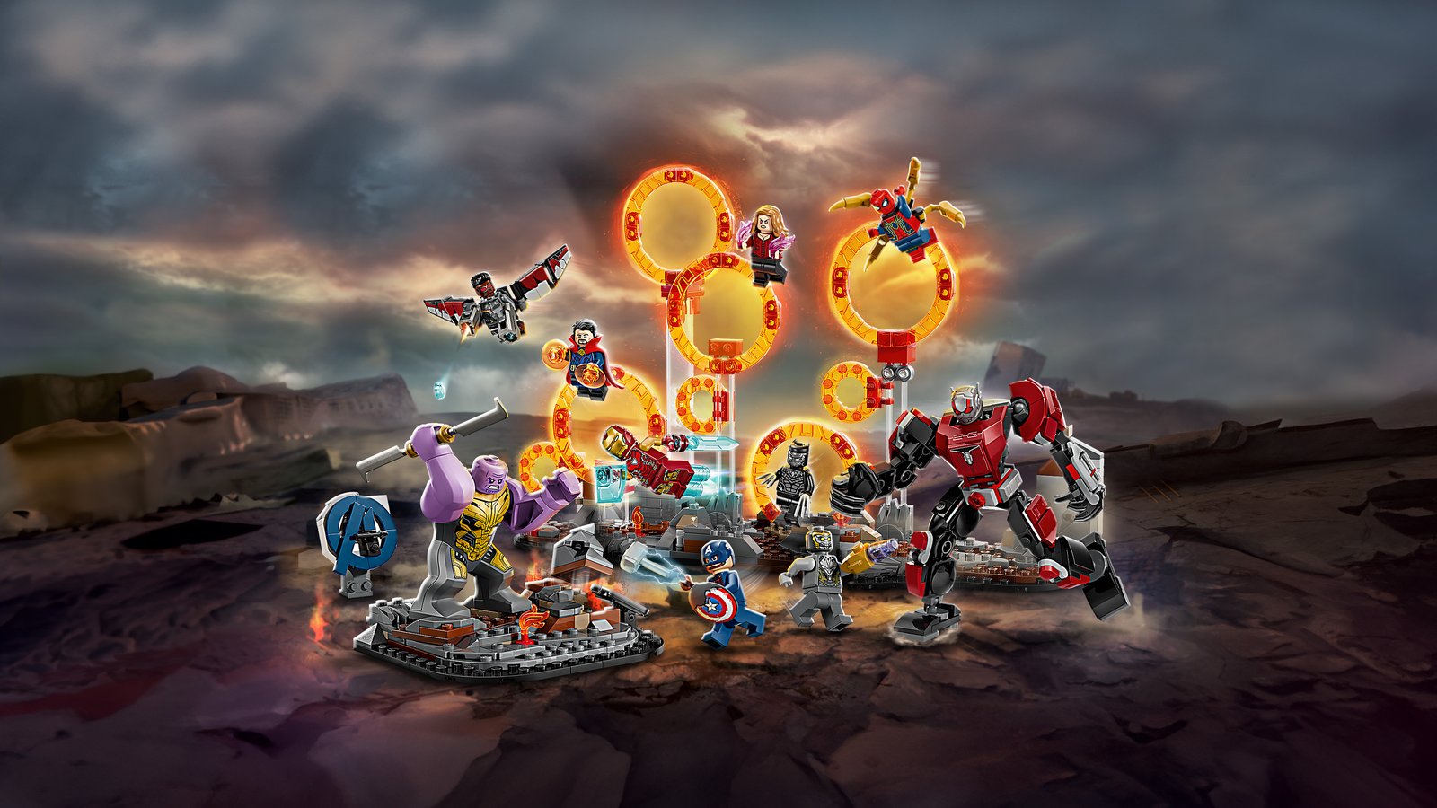 LEGO 76323 LEGO® Super Heroes 76323 - Avengers: Endgame Letzter Showdown – Primaeres Produktbild