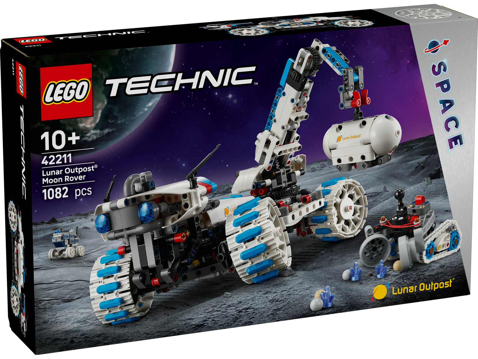 LEGO® Technic 42211 - Lunar Outpost™ Mondrover-Raumfahrzeug LEGO® Technic 42211 - Lunar Outpost™ Mondrover-Raumfahrzeug