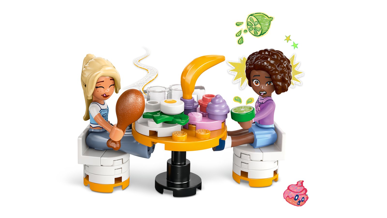 LEGO 42655 LEGO® Friends 42655 - Restaurant und Kochschule – Detailansicht 5