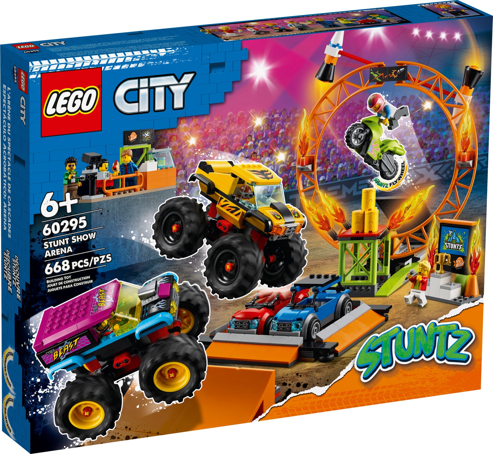LEGO® City 60295 - Stuntshow-Arena - Box Front