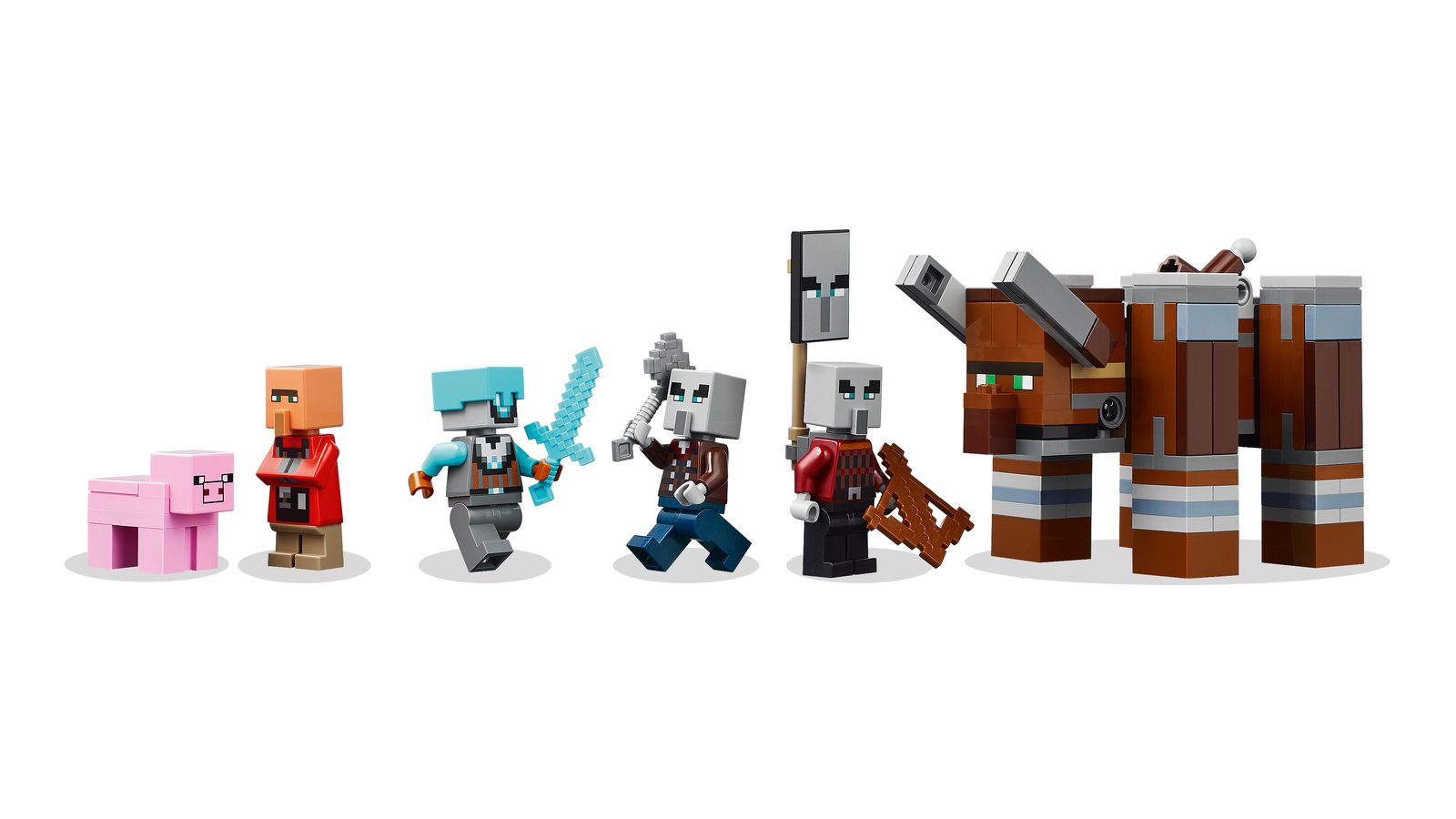 LEGO 21278 LEGO® Minecraft 21278 - Ein Verwüster am Plünderer-Außenposten – Detailansicht 1