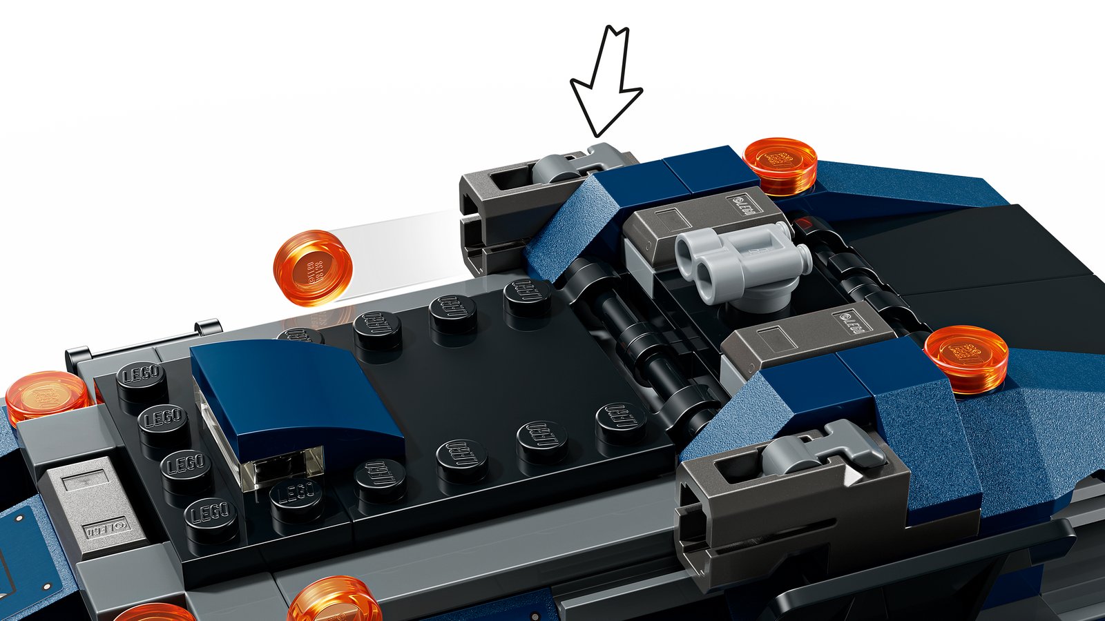 LEGO 76349 LEGO® ǀ Marvel 76349 - Spider-Man Jagt den Gefängnistransporter – Detailansicht 4