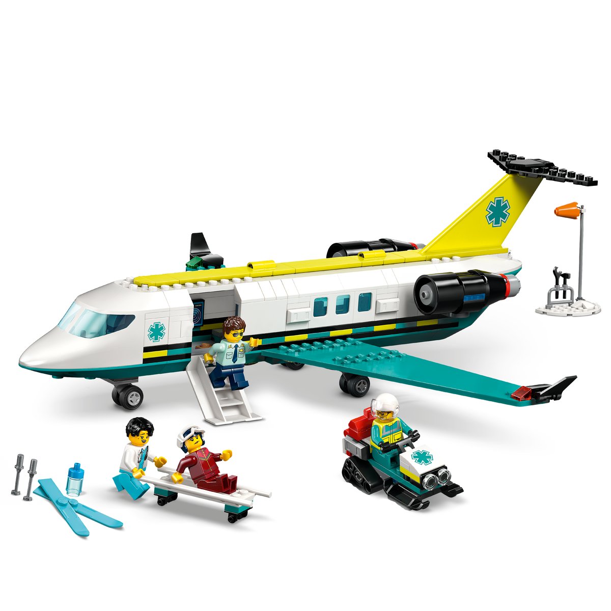 LEGO 60465 LEGO® City 60465 - Notfallrettungsflugzeug – Primaeres Produktbild