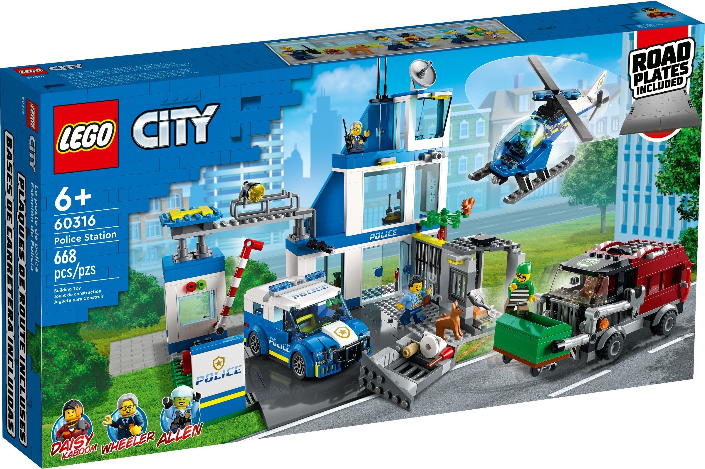 LEGO® City 60316 - Polizeistation - Box Front