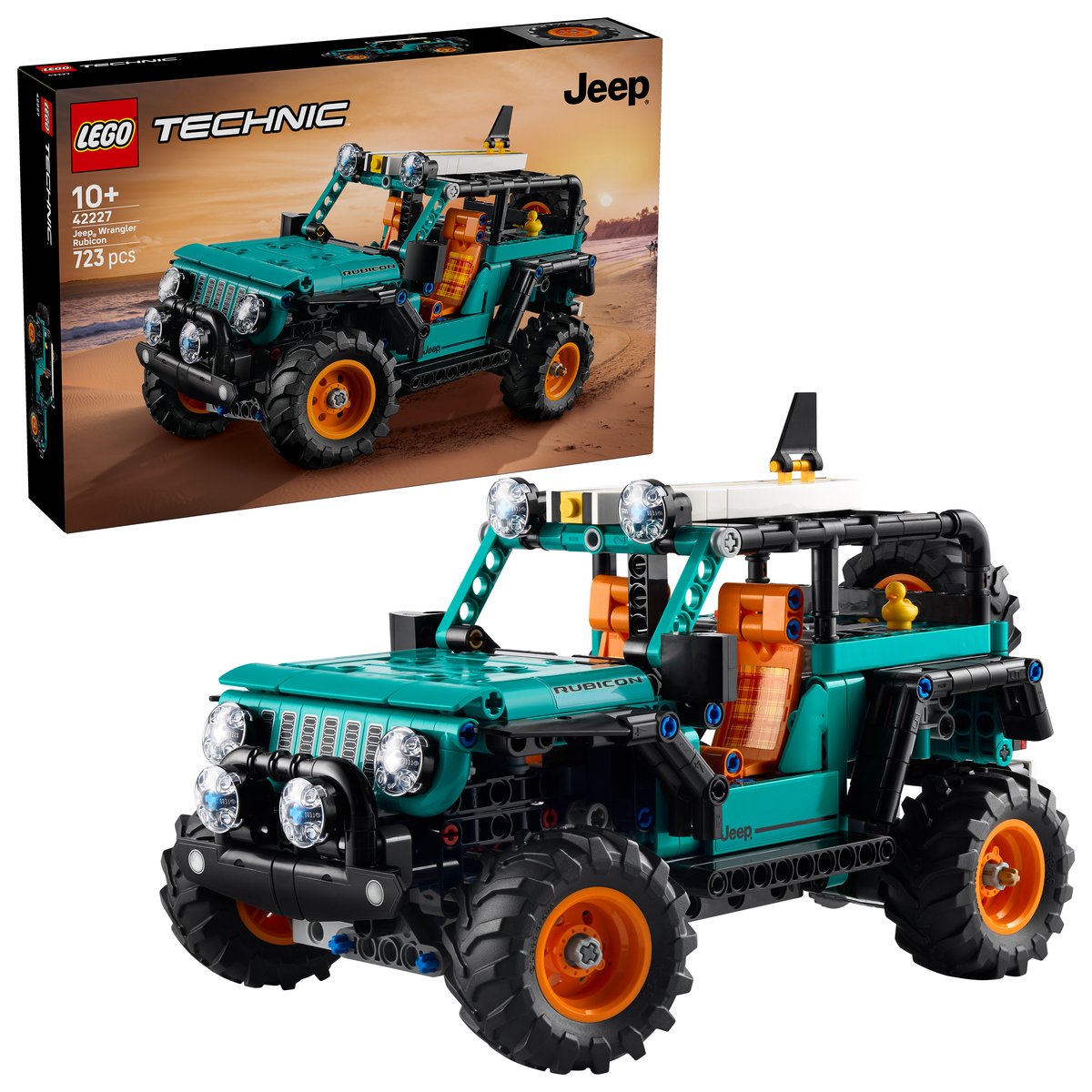 LEGO 42227 LEGO® Technic 42227 - Jeep® Wrangler Rubicon Geländewagen – Box & Produkt