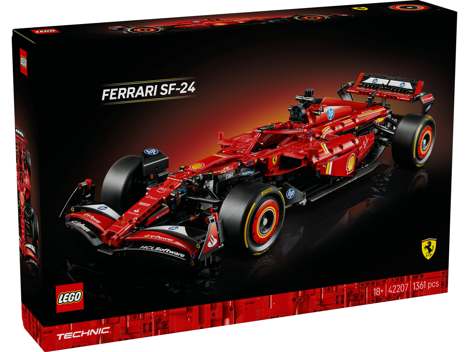LEGO® Technic 42207 - Ferrari SF-24 F1 Rennauto LEGO® Technic 42207 - Ferrari SF-24 F1 Rennauto