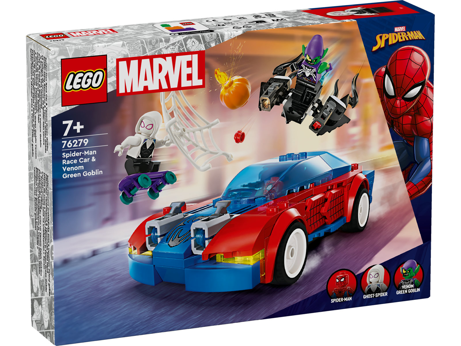 LEGO® Marvel 76279 - Spider-Mans Rennauto & Venom Green Goblin LEGO® Marvel 76279 - Spider-Mans Rennauto & Venom Green Goblin