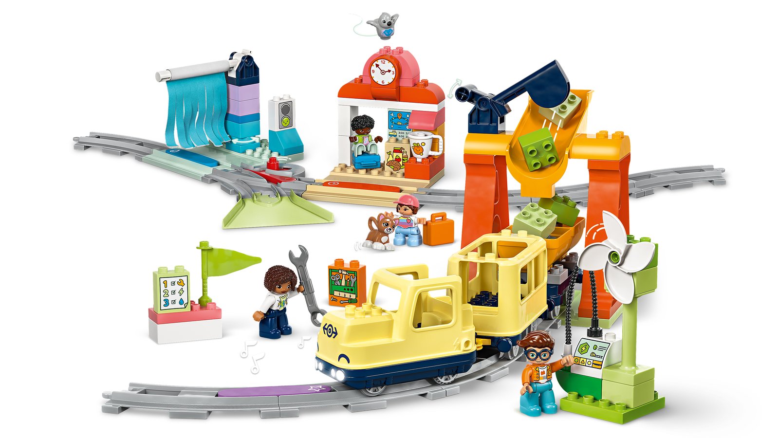 LEGO 10428 LEGO® DUPLO 10428 - Große interaktive Eisenbahn – Primaeres Produktbild