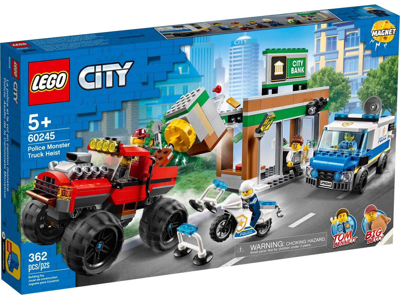 LEGO® City 60245 - Raubüberfall mit dem Monster-Truck - Box Front