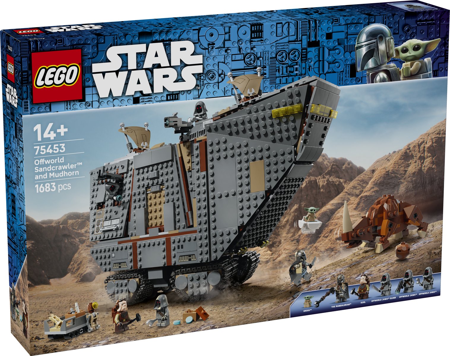 LEGO 75453 LEGO® Star Wars™ 75453 - Offworld Sandkrawler™ und Schlammhorn – Verpackung vorne